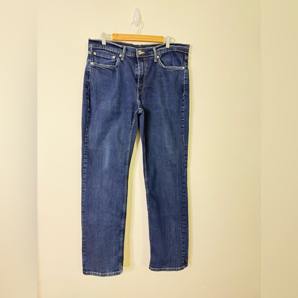 Levi’s 514 Straight Fit Jeans Men’s 36x32 Blue Medium Wash Denim